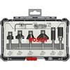 Bosch Professional 2607017470, 6 pezzi. Set di frese per bordi (per legno, per f