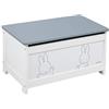 Roba Miffy Cassapanca Giocattolo, Multicolore (Grigio/Bianco)