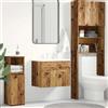 vidaXL Mobile Lavabo Bagno Legno Antico 60x38,5x46 cm in Truciolato
