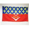 AZ FLAG BANDIERA SENNA-SAINT-DENIS 150x90cm - BANDIERA DIPARTIMENTO DI SEINE-SAINT-DENIS