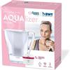 BWT Caraffa filtrante per acqua Aqualizer bianca 2,7 l - Riduce calce, cloro e i