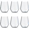 Luminarc Thera Scatole 6 Bicchieri Vetro 58cl Trasparente