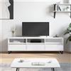 vidaXL Mobile Porta TV Bianco 150x30x44,5 cm in Legno Multistrato