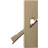 POGGI Sponderuola 628.00 PG Legno Lama Acciaio Mm 24