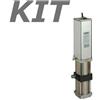 FAAC 593 KIT SET COMPLETO TUBI + BRACCI AUTOMAZIONE PORTA BASCULANTE CONTRAPPESI