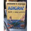 Das ADIGRAF FORMINE INCISIONE E STAMPA CON DAS NEW!!