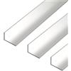 Alberts 498443 - Profilo angolare, in alluminio, naturale, 1000 x 40 x 20 mm, se