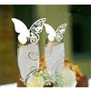 C.X.Y. 100 farfalle Segnaposto BIANCA PERLATA bomboniera matrimonio segnatavolo sposa