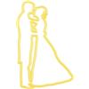 Nellie's Choice, Fustella di Forma Coppia di Sposi, 6.3 x 9.9 cm, per Creare Big