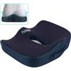 Feagar Cuscino per Sedile Ortopedico Memory Foam Cuscino Emorroidi per Sedia