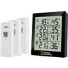 National Geographic Stazione meteorologica con 4 posizioni di misurazione