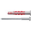 FISCHER TASSELLO NYLON DUOSEAL S FISCHER - VITE INOX TC CAVA TX 30 DUOSEAL 8X48 S C...