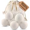 Cleangang Set di 6 palline per asciugatrici, XXL, 100% lana di pecora, per asciu