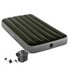 Intex 64777 - Materasso Gonfiabile Prestige Downy Singolo con Pompa a Batteria,