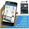 SILI MODULO SCHEDA CENTRALE WIFI WI-FI PER CONTROLLO GARAGE BASCULANTE SEZIONALE BOX
