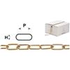 AUTRES Catena Genovese Ottonata N° 12 (18 mm) Catenificio Rigamonti Pxh 145 x 45