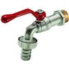 TIEMM RUBINETTO A SFERA EOLO PORTAGOMMA LEVA ALLUMINIO ROSSA- 3/8 Leva rossa- TIEMM...