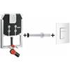 GROHE CASSETTA DA INCASSO GROHE UNISET 8 CM PER SANITARI SOSPESI 38729000