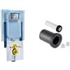 Geberit CASSETTA DA INCASSO GEBERIT COMBIFIX SIGMA 8 CM CON TELAIO PER SANITARI SOSPESI.