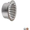 FIRST PLAST GRIGLIA TONDA IN METALLO DA INCASSO CON IMBOCCO IN PLASTICA- Rame D. 175 mm -...