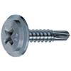 Mustad VITI AUTOPERFORANTI TESTA PIATTA E LARGA IN ACCIAIO ZINCATO- - ø mm.4,2x16 - ...