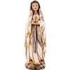 DRW Statuetta vergine di Lourdes in resina dipinta a mano 13 cm