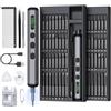 Banral Mini Cacciavite Elettrico di Precisione 72 in 1 - A Batteria Con 5 Marce, Magnet