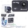 Midland ACTION CAM VIDEOCAMERA 4K WI-FI MIDLAND H9 PRO CUSTODIA WATERPROOF 30MT SUPPORTI