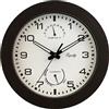 La Crosse Technology Equity by La Crosse 29005 Outdoor termometro e igrometro Orologio da Parete, 25,4 cm, Marrone