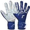 Reusch Guanti da portiere professionale adulti | Protezione delle dita | Ottima presa, Schiuma adesiva da 4 mm, erba sintetica e naturale, Taglia 7,5-12, Attrakt Freegel Fusion Ortho-Tec