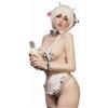 YOMORIO Biancheria intima sexy da donna per cosplay giapponese Lolita (cameriera)
