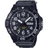 Casio OROLOGIO CASIO MRW-210H-1A ANALOGICO GOMMA NERO MRW210 IMPERMEABILE SPORTIVO