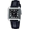Casio OROLOGIO CASIO LTP-V007L-1B DONNA ANALOGICO ACCIAIO PELLE IMPERMEABILE QUARZO