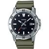 Casio OROLOGIO CASIO MTP-VD01-3E ANALOGICO SPORTIVO METALLO-SILICONE VERDE IMP. 5 BAR