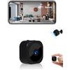 AOBOCAM Mini Telecamera WiFi Interno, Videocamera Sorveglianza 1080P, Visione No