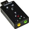Link LK70777 8028400033130 SCHEDA AUDIO USB 2.0 BK PER WINDOWS 10/8/7/VISTA/XP/MAC/LI