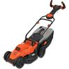 Black & Decker BLACK+DECKER BEMW461ES-QS RASAERBA 1400 W, LARGHEZZA TAGLIO 34 CM, 6 ALT. TAGLIO