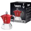 Bialetti Caffettiera Moka Induction, 2 Tazze (100 ml), Adatta a Tutti i piani co