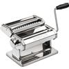G3 Ferrari G20124 Sfoglia easy Macchina per la Pasta, Acciaio Inox, Rulli 18 Cm