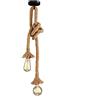 STARRYOL Lampada a sospensione industriale, luce a sospensione a doppia testa di