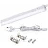 UNIVERSO TUBO NEON LED SMD PLAFONIERA T5 RACCORDABILE CON INTERRUTTORE 60CM 9W SWITCH CCT