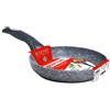 Aeternum Padella Alluminio antiaderente (32cm) MADAME PETRAVERA Grigio pietra