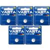 VARTA 5 Batterie Pile VARTA CR 1220 DL 1220 CR1220 ECR1220 SB-T13 5012LC L04 PA Litio