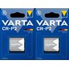 VARTA 2 VARTA CR-P2 Batterie Pile 223 CRP2 EL223 CRP2P 223 VL223 K223LA Foto Flash