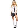 Dreamgirl 9419 Girl Prep School Costume, Donna, come mostrato, S