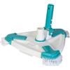 Gre 40016N - Puliscifondo per piscine, triangolare, con spazzole.