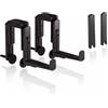 LECHUZA -Accessori Supporto da Balcone Wall Nero, 4,5 x 31 x 20 cm, per fioriera