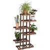 Relaxdays Scaffale per Fiori, 125 x 81 x 25 cm, per Piante Decorativo, Portafior
