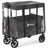 Sekey Parapioggia per carrello pieghevole con tetto, accessorio per carrello, co