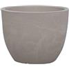 Siena Garden Bristol - Vaso per Piante, Colore: Tortora